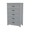 NicBex Vintage 2-Drawer Wooden Nightstand, Storage Cabinet for Bedroom, Simple & Sturdy Dresser for Closet Space, Bedroom Side Table - 3 of 4