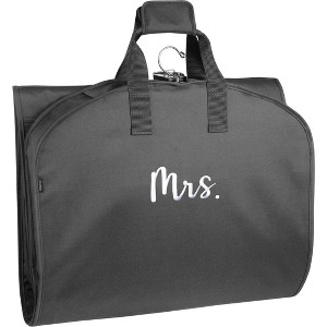 WallyBags 60" Premium Tri-Fold Travel Garment Bag with exterior pocket - 1 of 4