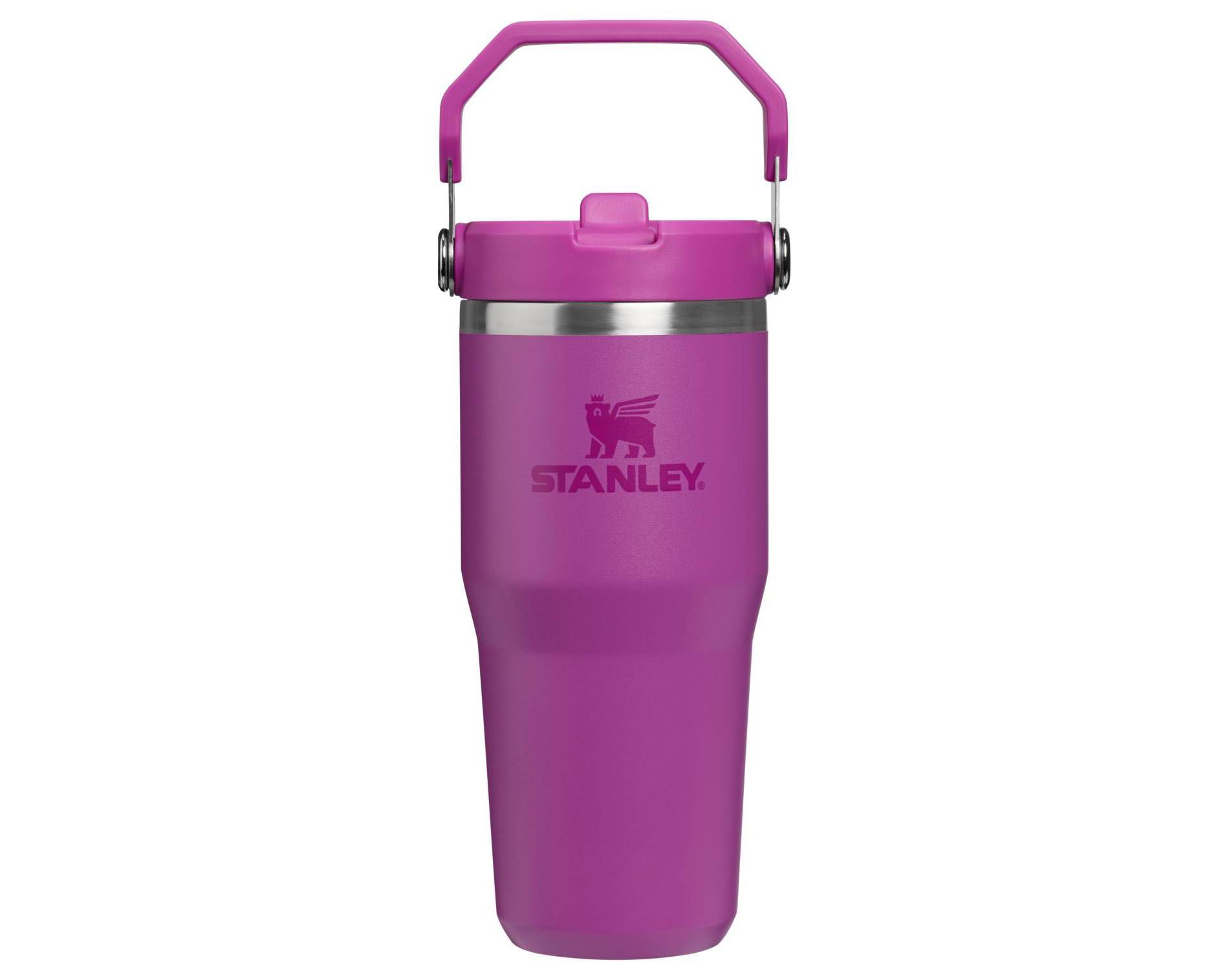Stanley 14 oz Stainless Steel Ice Flow Flip Straw Tumbler