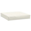 vidaXL Pallet Cushion Melange Cream 23.6"x23.6"x3.9" Fabric - 2 of 4