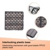 Interlocking Deck Tiles, Outdoor Waterproof & Anti-slip, for Patio, Balcony, Pool Side, Bathroom, Shower, Balcony, Porch - 4 of 4