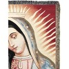 Manual Woodworks and Weavers “Our Lady of Guadalupe” Tapestry Afghan Blanket – 50x60 - 3 of 3