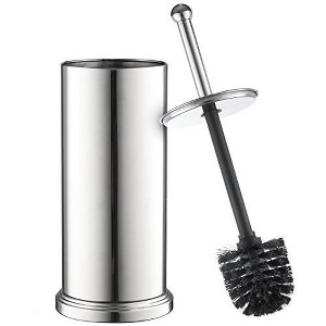 Toilet Brush Set - Toilet Bowl Set - Toilet Cleaning with Lid and Holder Bowl - Homeitusa - 1 of 3