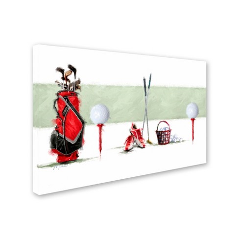 Trademark Fine Art -the Macneil Studio 'golf' Canvas Art : Target