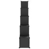 vidaXL Storage Cube Organizer with 15 Cubes Black PP - 4 of 4