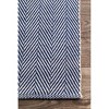 Nuloom Hand Loomed Kimberley Area Rug Navy 6' x 9' - 3 of 4