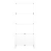Martha Stewart Hutton 68" Shaker Bookcase with Storage Cabinet - 3 of 4