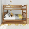 Max & Lily Full over Full Bunk Bed for Kids, Solid Wood Platform Bed, No Box Spring Needed - 2 of 4