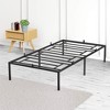 Bed Frame No Box Spring Needed, Heavy Duty Metal Platform Bed Frame for Bedroom Easy Assembly, Noise Free, Black - 4 of 4