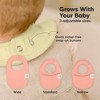 KeaBabies 8pk Organic Baby Bibs for Boy, Baby Drool Bib for Baby Boys and Girls, Newborn Teething Bibs - 3 of 4