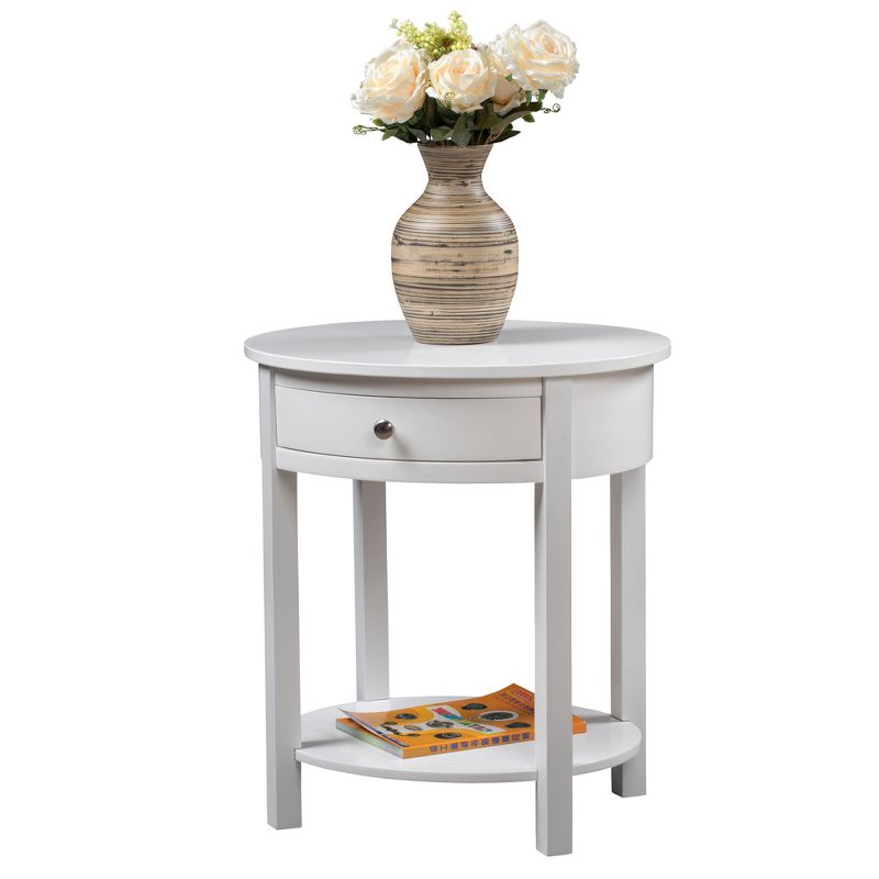 Classic Accents Cypress End Table White - Breighton Home, 4 of 6
