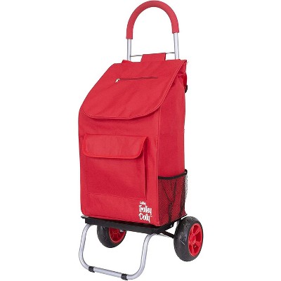 Trolley dolly purple shopping grocery foldable cart sales