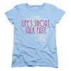 Women's Gilmore Girls Life's Short. Talk Fast. T-Shirt - 4 of 4