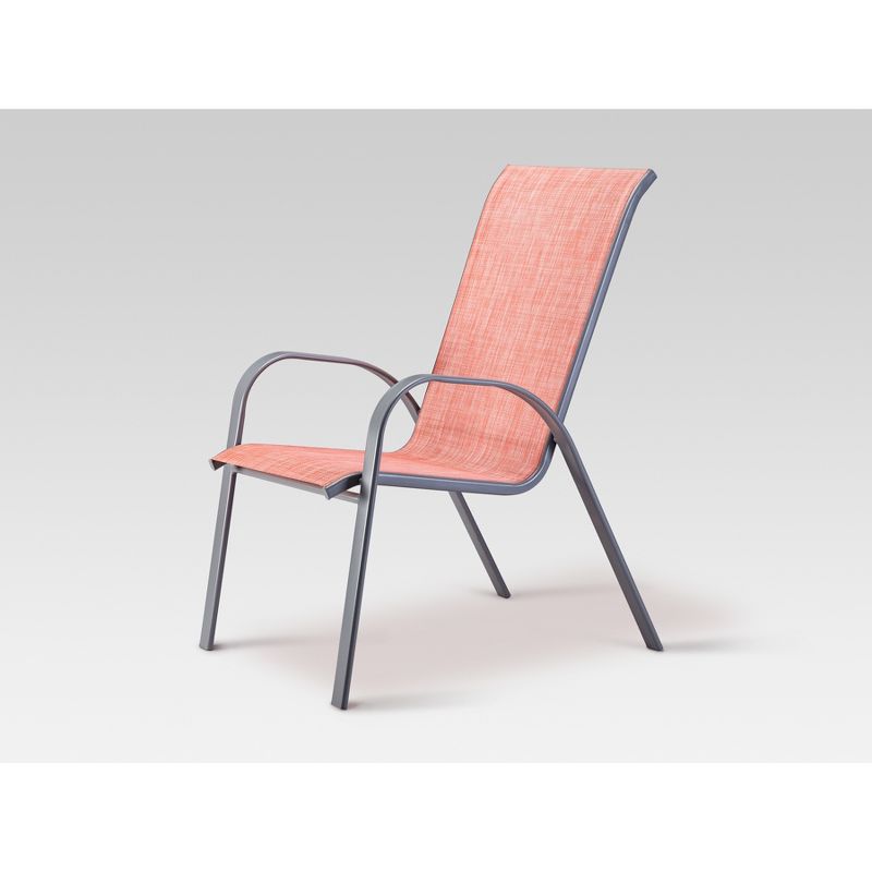 Stack Sling Patio Chair Coral - Threshold&#8482;, 2 of 4