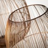 Sullivans 11.5" & 13.75" Reed Basket Candle Holder Set of 2, Metal - 2 of 3
