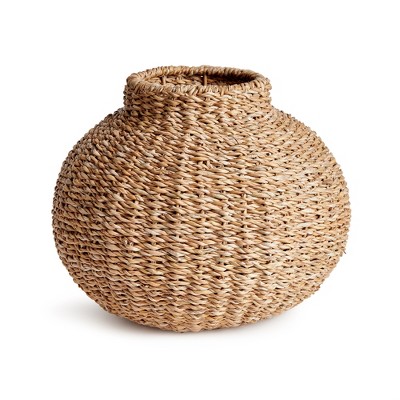 Plum & Post Seagrass Round Vase