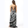 Riviera Sun Womens Maxi Dress  Tie Die Spaghetti Strap Long Sundress  Summer Dresses - 3 of 3
