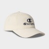 Champion Adult Hobby Corduroy Baseball Hat - Cream - 3 of 4