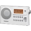 Sangean PR-D14 AM / FM-RDS Portable Radio with USB MP3 / WMA Playback (White). - 3 of 4
