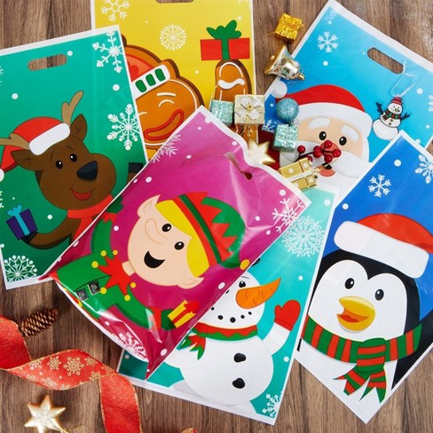 Cute christmas goodie outlet bags