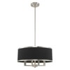 Livex Lighting Park Ridge 4 - Light Chandelier in  Brushed Nickel - 4 of 4