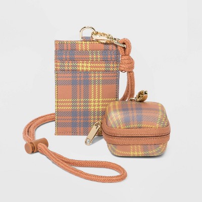 Plaid Lanyard Crossbody Bag - Wild Fable™