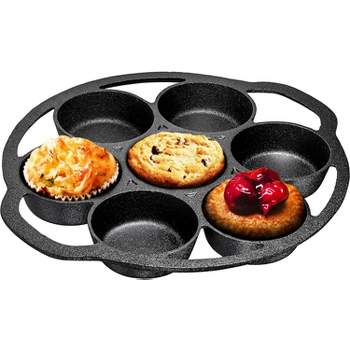 Bayou Classic 7456 10-in and 14-in Cast Iron Skillet Set