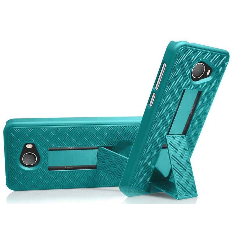 Nakedcellphone Case with Stand and Belt Clip Holster for Jitterbug Smart2, 4 of 7
