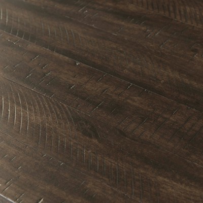 Stanford Dark Ash Rectangular Wood Coffee Table with Storage