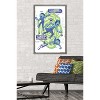 Trends International Rick and Morty - Portal Vaporick Framed Wall Poster Prints - 2 of 4