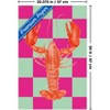 Trends International Reinders: Food - Pink Checkers Lobster Unframed Wall Poster Prints - 3 of 4