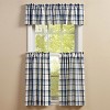 Park Designs Canton Plaid Tiers 72" x 36" Pair of 2 - 2 of 4