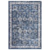 Washable Vintage Rug Non Slip Low Pile Rug Soft Retro Throw Floor Cover Foldable Indoor Carpet for Living Room Bedroom Playroom Nursery - 3 of 4