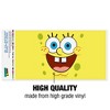 Spongebob Goofy Smile Face Automotive Bumper Sticker - 3 of 4