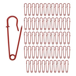 Unique Bargains Spring Lock Blanket Bulk Pins Fashion Clothes Sewing 60 Pcs - 1 of 4
