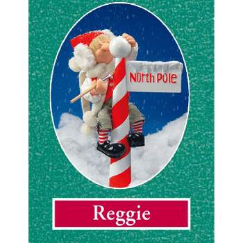 Northlight 16" Reggie at North Pole Christmas Elf Tabletop Figurine
