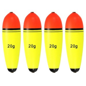 Unique Bargains Saltwater Freshwater EVA Fishing Slip Bobbers 4 Pcs - 1 of 4