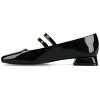 Journee Women's Gredah Medium and Wide Width Mary Jane Dress Flats - 2 of 4