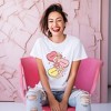 Simply Sage Market Women's Retro Valentine Hearts Short Sleeve Graphic Tee - 2 of 4