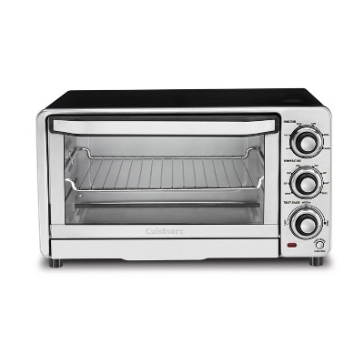 Cuisinart Custom Classic Toaster Oven Broiler - Stainless Steel - TOB-40N: Countertop Oven, 6-Slice, 1800W, Auto Shut-Off