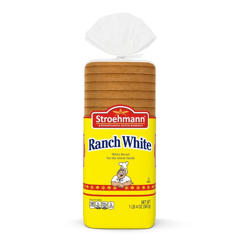 Stroehmann Ranch White Bread - 20oz, 1 of 10