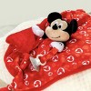 Disney Baby Mickey Mouse Snuggle Stuffed Animal 13.18 X 13.18 Inch Security Blanket Toy - 2 of 4