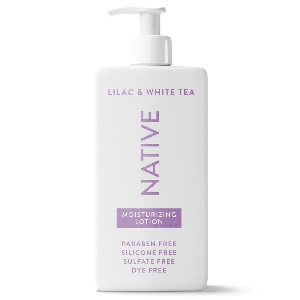 Photos - Shower Gel Native Body Lotion Pump - Lilac & White Tea - 16.5 fl oz: Moisturizing, Deep Hydration, Whole Body Application, For Normal & 