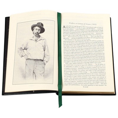 Leaves of Grass Leather-Bound Hardcover Poetry Collection