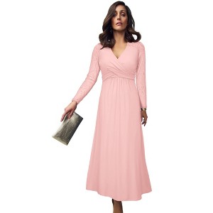 Jessica London Women's Plus Size Lace Sweetheart Dress - 1 of 4