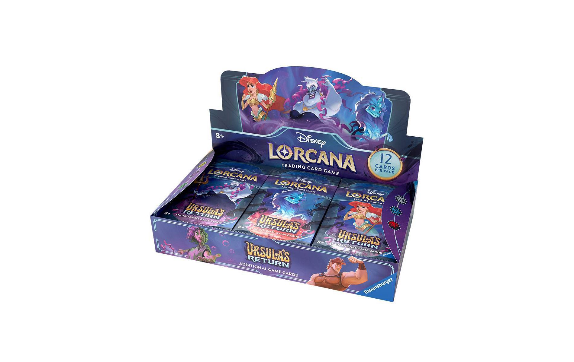 Disney Lorcana Trading Card Game: Ursula's Return Booster Display Box