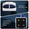 Garvee 2 Pack Boat Seats High Back,Folding Boat Seats Fishing Boat Chair with Thickened Sponge Padding and Hinge for Sightseeing Boat,Speedboat,Canoe - 4 of 4