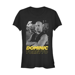 Juniors Womens Fast & Furious Dom at the Races T-Shirt - 1 of 3
