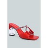 Fineapple Rhinestone Embellished Clear Sandals Women - 2 of 4