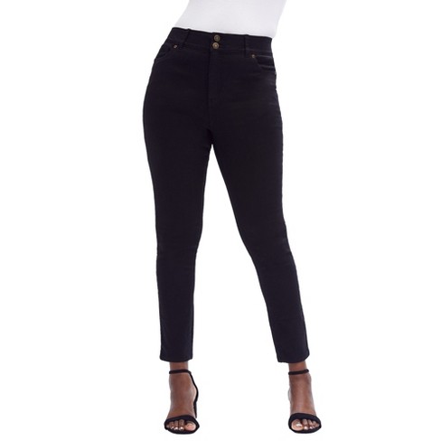 Jessica London Women's Plus Size Tummy Control Bi-stretch Bootcut Pant - 14  W, Blue : Target